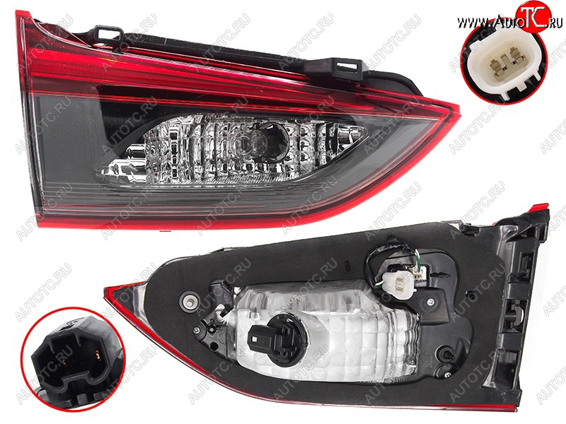 9 699 р. Фонарь в крышку багажника MAZDA 6ATENZA 15-17 LH LED 4D TYC 17-5600-00-1N  с доставкой в г. Пермь