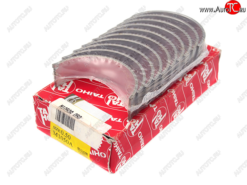 1 539 р. Вкладыши коренные к-т 0,50 NISSAN BASSARAEXPERTNAVARAPATHFINDERX-TRAIL YD2225DDTYD25DDTI 01- TAIHO M1050A 050  с доставкой в г. Пермь