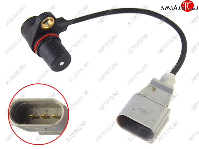 639 р. Датчик положения коленвала 1,6 BSEBSFCCSACHGA AUDISKODAVAG SAT ST-06A 906 433 G  с доставкой в г. Пермь