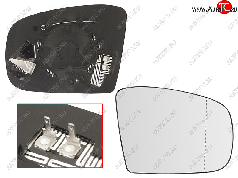 1 039 р. Полотно зеркала Mercedes-Benz M-Class 01-05  GL-Class 06-09  GLK-Class 08-12 (Справа Обогрев асф SAT ST-121-0098  с доставкой в г. Пермь