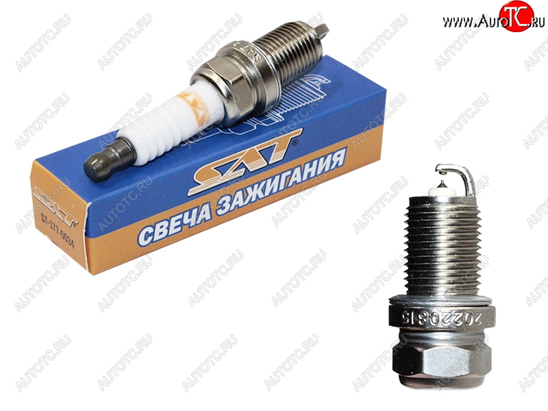 359 р. Свеча зажигания CHEVROLET CAPTIVAGAZ GAZELLEVOLGATOYOTA COROLLAHIACEHILUXPRIUSPROBOXRAV4 SAT ST-177-0034  с доставкой в г. Пермь