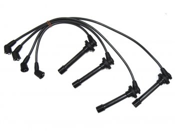1 499 р. Провода высоковольтные NISSAN Y10W10U13B13N14 GA13DSGA15DSGA16DS 91-96 (кругл. резин.) SAT ST-22440-53Y11  с доставкой в г. Пермь. Увеличить фотографию 1