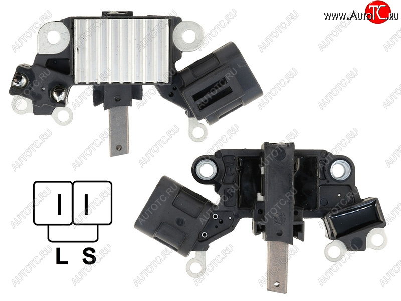 1 049 р. Реле-регулятор напряжения генератора NISSAN PRIMERA 99-02PATROL 00-05TERRANO 3.0D 02- ZD30D SAT ST-235-0058  с доставкой в г. Пермь