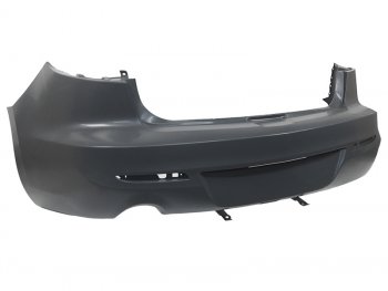 Бампер задний SAT  Mazda 3/Axela  BL (2011-2013) рестайлинг седан