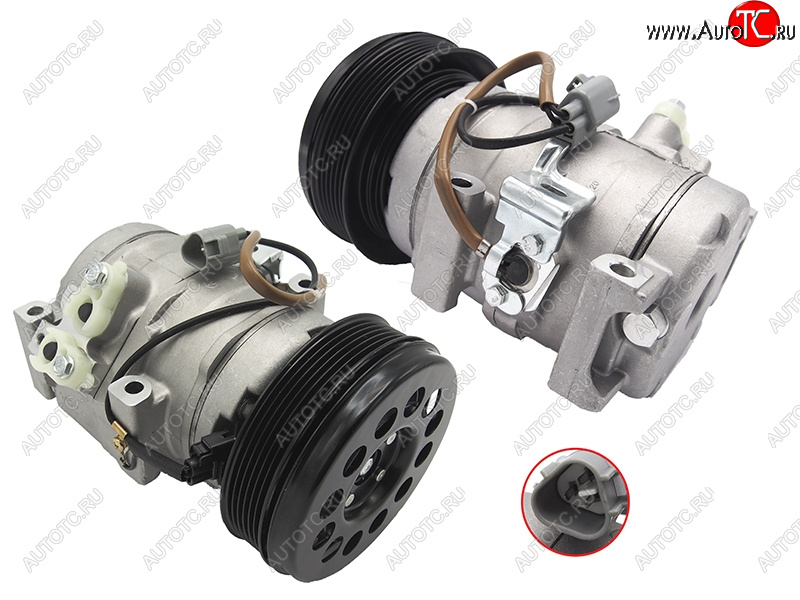 19 699 р. Компрессор кондиционера Toyota Harrier (XU30) 03-13  Lexus ES 01-06  RX 03-09  Toyota Avalon 99-0 SAT ST-LX46-396-A0  с доставкой в г. Пермь