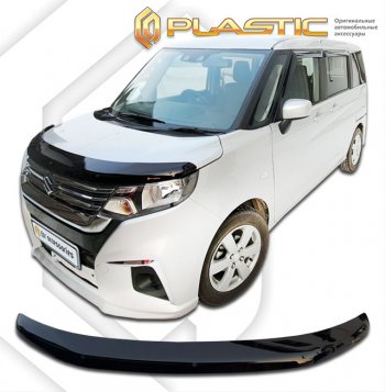 Дефлектор капота CA-Plastic Suzuki Solio MA37S,MA47S,MA27S хэтчбэк 5 дв. (2020-2025)