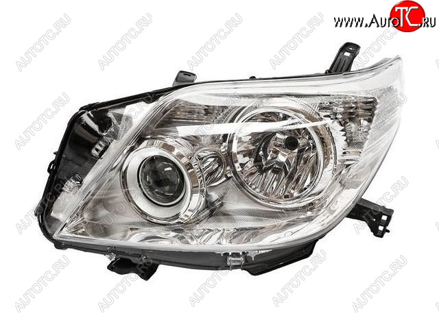 0 р. Левая фара (под корректор) CHINA  Toyota Land Cruiser Prado  J150 (2009-2013) дорестайлинг  с доставкой в г. Пермь