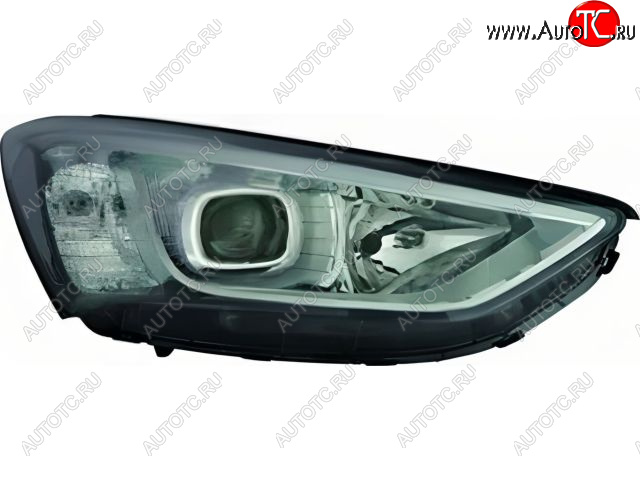 0 р. Правая фара (корректор, линзован) CHINA Hyundai Santa Fe DM дорестайлинг (2012-2016)  с доставкой в г. Пермь