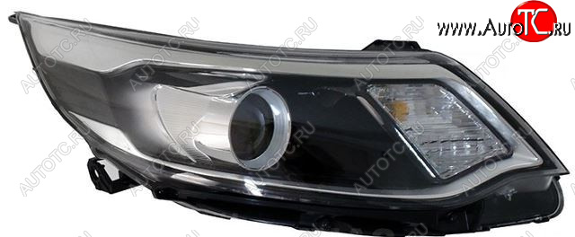 0 р. Правая фара (корректор, линзован) CHINA KIA Rio 3 QB рестайлинг седан (2015-2017)  с доставкой в г. Пермь