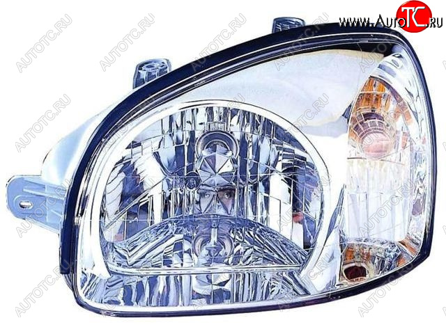 0 р. Левая фара CHINA  Hyundai Santa Fe  SM (2000-2012)  с доставкой в г. Пермь