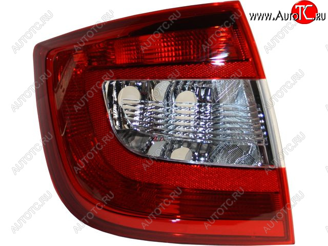 0 р. Левый фонарь CHINA  Skoda Rapid  NH3 (2012-2017) дорестайлинг лифтбэк  с доставкой в г. Пермь
