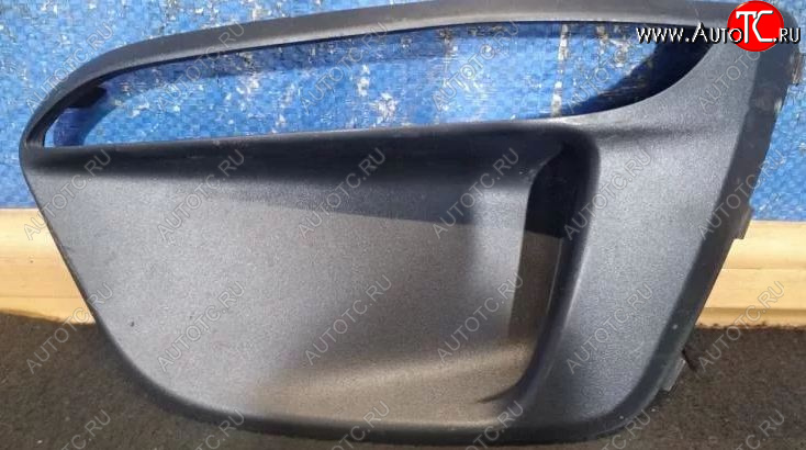 0 р. Левая вставка переднего бампера (с отверстием под ПТФ, пр-во Китай) CHINA  KIA Rio  4 YB (2017-2020) дорестайлинг, хэтчбэк  с доставкой в г. Пермь