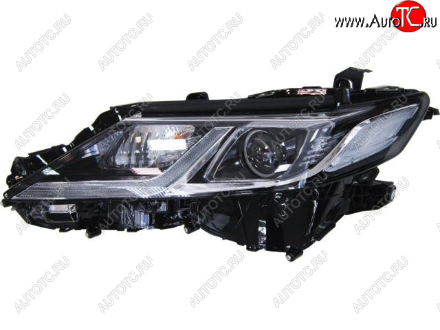 0 р. Левая фара CHINA Toyota Camry XV70 дорестайлинг (2017-2021)  с доставкой в г. Пермь