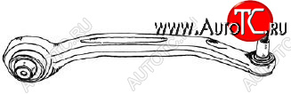 2 259 р. AUDI A6 04- РЫЧАГ ПЕРЕДН ПОДВЕСКИ ПРАВ НИЖН СЗАДИ (Тайвань) BodyParts ai0a604-811-r  с доставкой в г. Пермь