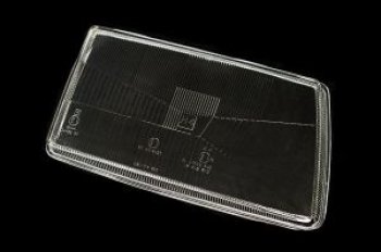 Правое стекло передней фары (пр-во Китай) BODYPARTS Audi 100  C3 (1982-1987) седан дорестайлинг