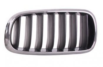 Правая решетка радиатора BodyParts BMW X5 F15 (2013-2018) (хром серый)
