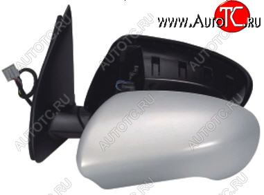 5 599 р. QASHQAI ЗЕРКАЛО ЛЕВ ЭЛЕКТР С ПОДОГРЕВ (convex) (Тайвань) ГРУНТ BodyParts nnqas07-450x-l  с доставкой в г. Пермь