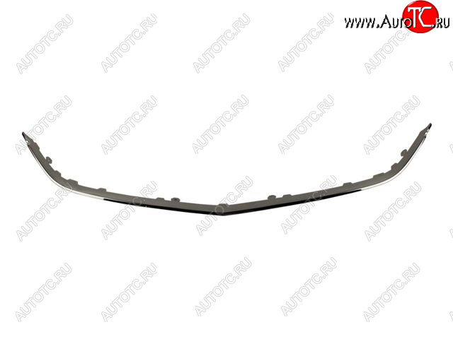 2 499 р. Молдинг решетки радиатора (пр-во Италия) BodyParts  Opel Astra  J (2012-2015) седан рестайлинг (хром)  с доставкой в г. Пермь