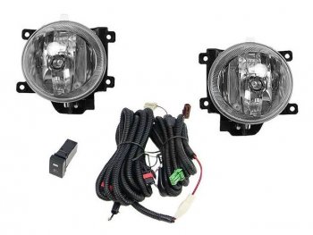 Комплект противотуманных фар (проводка, кнопка, пр-во Китай) BODYPARTS Toyota RAV4  XA40 (2012-2015) 5 дв. дорестайлинг