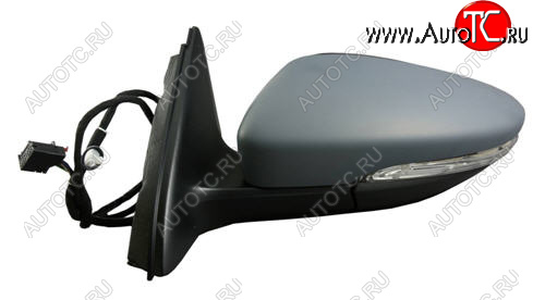 4 699 р. Боковое левое зеркало (электрическое, с подогревом) BODYPARTS  Volkswagen Jetta  A6 (2011-2015) седан дорестайлинг (неокрашенное)  с доставкой в г. Пермь