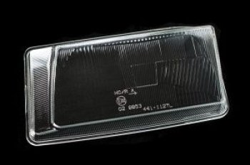 Правое стекло передней фары (пр-во Китай) BodyParts Volkswagen Polo  Mk3 (1994-1999) универсал дорестайлинг (ребристое)