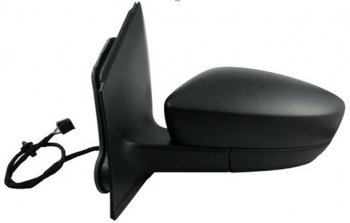 POLO ЗЕРКАЛО ЛЕВ (СЕДАН) ЭЛЕКТР С ПОДОГРЕВ (convex) (Тайвань) ГРУНТ BodyParts vwplo10-452x-l