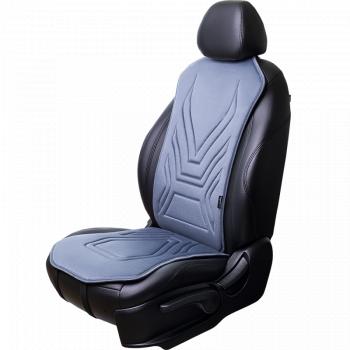 2 579 р. Накидка на сиденье (1 место Афины) ЛЮКС ст АЛЬБИОН Lord Autofashion   (серо-голубой, строчка серо-голубая)  с доставкой в г. Пермь. Увеличить фотографию 9