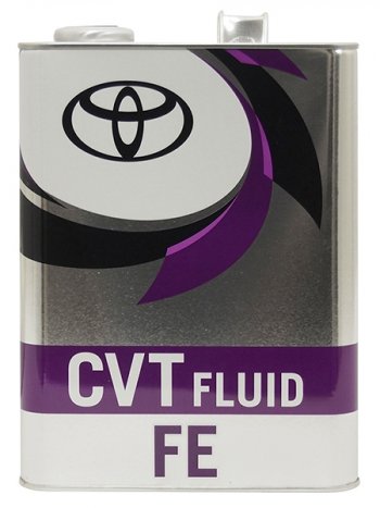 6 699 р. Масло трансмиссионное TOYOTA (металлическая банка) CVT 4Л FE (Тайланд) TOYOTA 08886-81905  с доставкой в г. Пермь. Увеличить фотографию 1