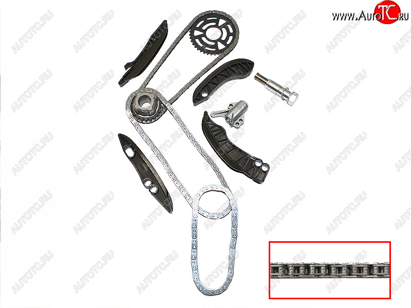 9 999 р. Комплект цепи ГРМ 2,0d3,0d N47N57 BMW 3-Series 05-5-Series 07-X3X5X6 08- SAT TK-BMW011  с доставкой в г. Пермь