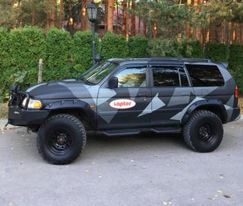 24 199 р. Расширители колёсных арок Mitsubishi Pajero Sport (70мм) под силовой бампер  mps  с доставкой в г. Пермь. Увеличить фотографию 1