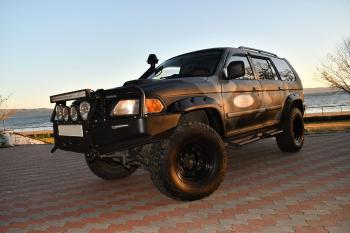 24 199 р. Расширители колёсных арок Mitsubishi Pajero Sport (70мм) под силовой бампер  mps  с доставкой в г. Пермь. Увеличить фотографию 5