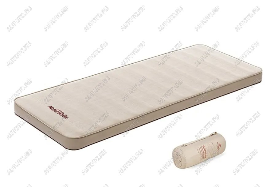 16 849 р. Коврик самонадувающийся Naturehike C10 200х76х10 cм, бежевый  nh20fcd08-c10sp  с доставкой в г. Пермь