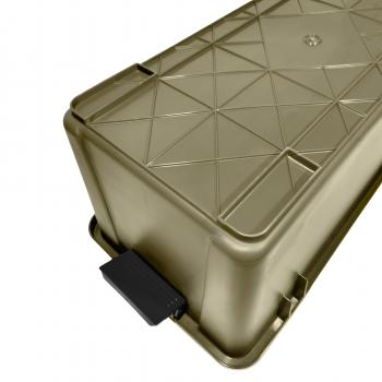 5 949 р. Ящик экспедиционный IRIS RV BOX 800 60 л 78,5x37x32,5 см хаки  rv800kh  с доставкой в г. Пермь. Увеличить фотографию 7