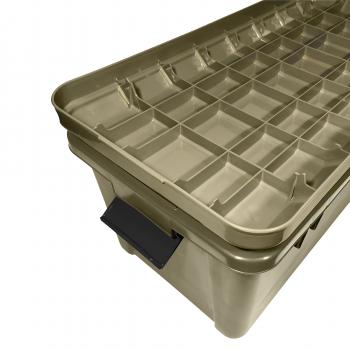 5 949 р. Ящик экспедиционный IRIS RV BOX 800 60 л 78,5x37x32,5 см хаки  rv800kh  с доставкой в г. Пермь. Увеличить фотографию 6