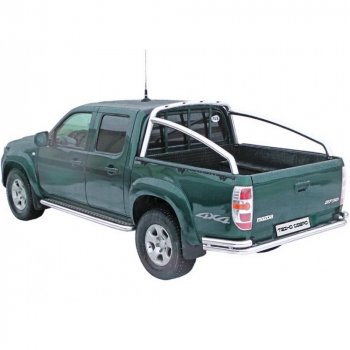 35 699 р. Дуга багажника удлинённая d63,5   Mazda BT-50 picup НЕРЖ  1752 н  с доставкой в г. Пермь. Увеличить фотографию 1