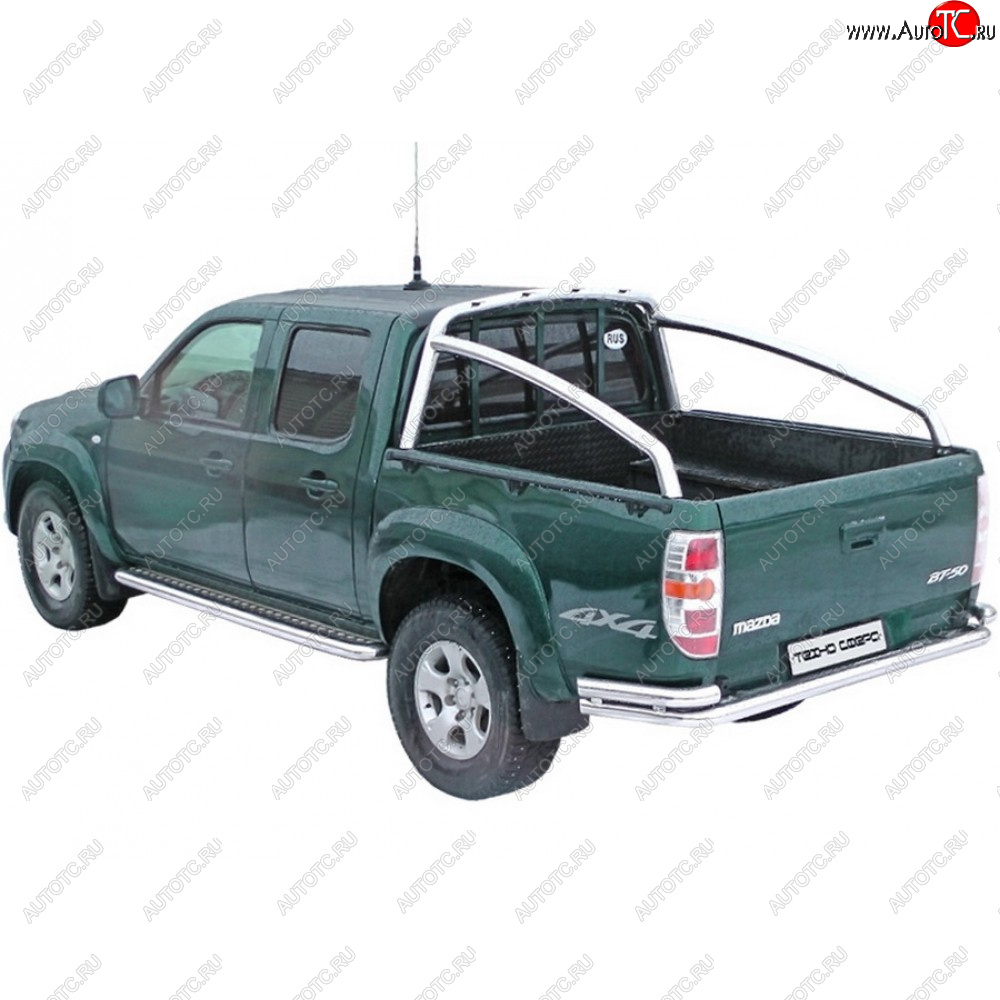 35 699 р. Дуга багажника удлинённая d63,5   Mazda BT-50 picup НЕРЖ  1752 н  с доставкой в г. Пермь