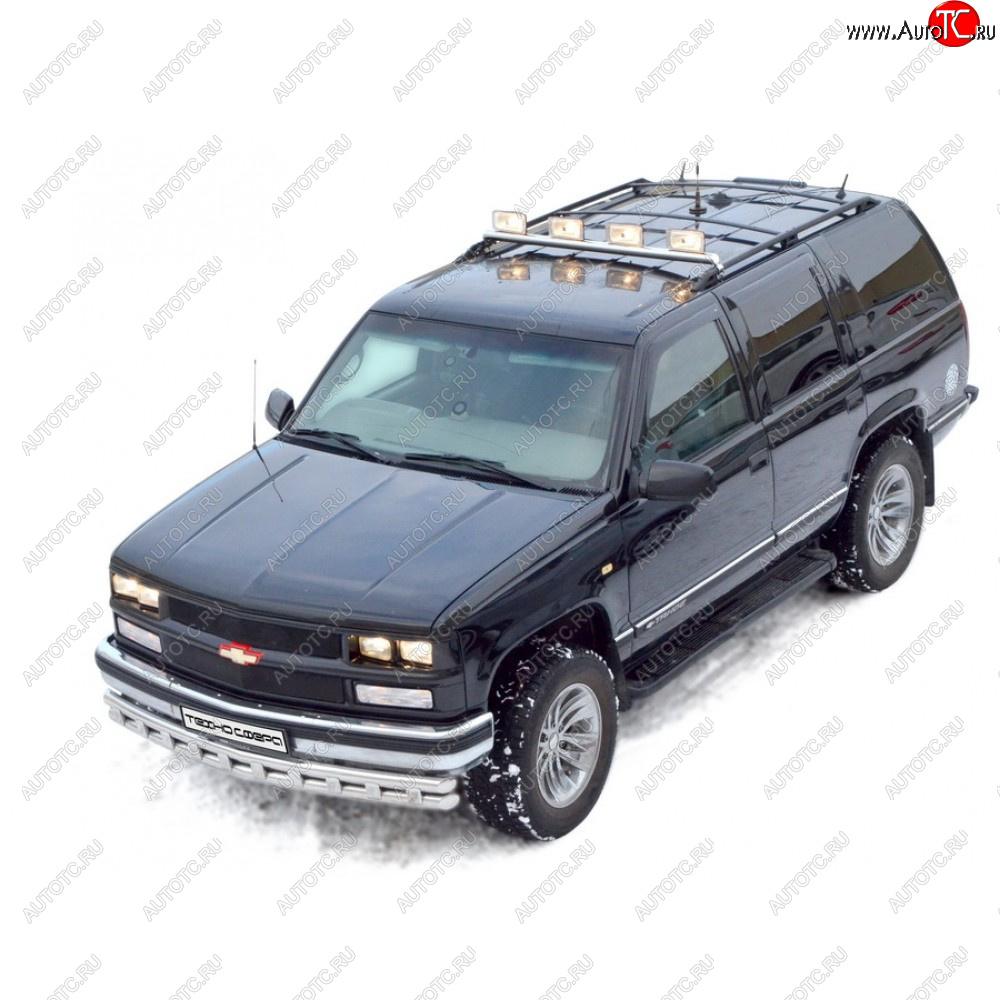 8 499 р. Труба  под  противотуманки (крепеж на рейлинги), d51  CHEVROLET  TAHOE    КРАШ  2061 к  с доставкой в г. Пермь