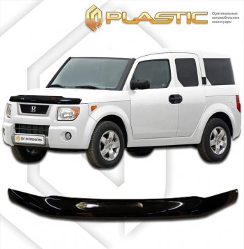 Дефлектор капота CA-Plastic Honda Element  1 (2003-2008) YH дорестайлинг, YH 1-ый рестайлинг