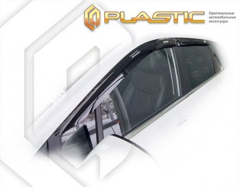 2 079 р. Дефлектора окон CA-Plastic  Wuling Jiachen (2022-2025) минивэн (серия Сlassic полупрозрачный)  с доставкой в г. Пермь. Увеличить фотографию 2