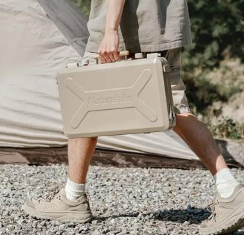 14 339 р. Плита газовая Naturehike 2,5 кВт, двухконфорочная, бежевая  cnh22cj046-kh  с доставкой в г. Пермь. Увеличить фотографию 6
