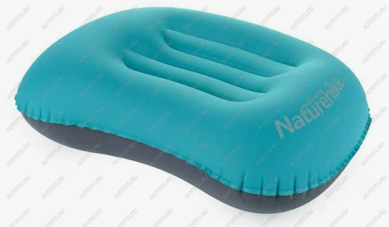1 309 р. Подушка туристическая надувная Naturehike 42x32x11см, голубая  nh17t013-z-bl  с доставкой в г. Пермь