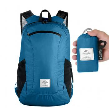 1 699 р. Рюкзак Naturehike 18L, голубой  nh17a012-b-bl  с доставкой в г. Пермь. Увеличить фотографию 3