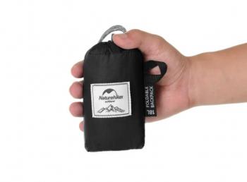 1 699 р. Рюкзак Naturehike 18L, черный  nh17a012-b-b  с доставкой в г. Пермь. Увеличить фотографию 6