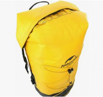 3 859 р. Рюкзак туристический Naturehike 20 л, ПВХ, желтый  nh21fsb04-y20l  с доставкой в г. Пермь. Увеличить фотографию 5