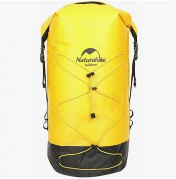 4 289 р. Рюкзак туристический Naturehike 40 л, ПВХ, желтый  nh21fsb04-y40l  с доставкой в г. Пермь. Увеличить фотографию 3