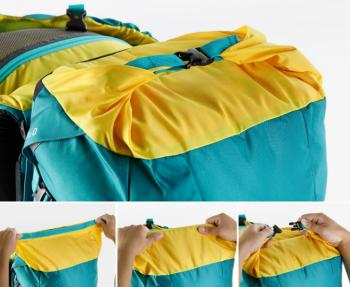 10 379 р. Рюкзак туристический Naturehike 45 л, голубой  nh18y045-q-bl  с доставкой в г. Пермь. Увеличить фотографию 4