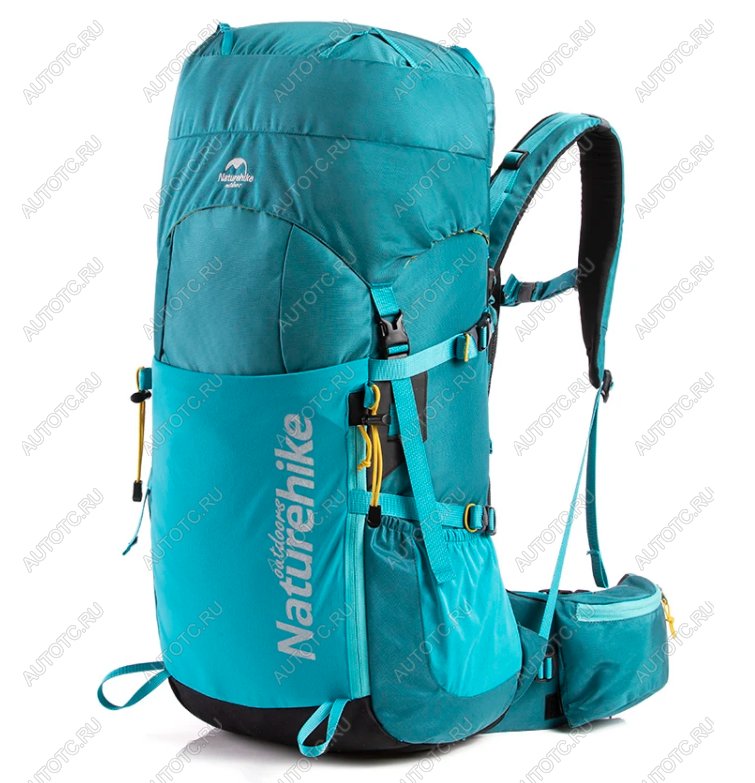 10 379 р. Рюкзак туристический Naturehike 45 л, голубой  nh18y045-q-bl  с доставкой в г. Пермь