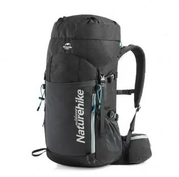10 839 р. Рюкзак туристический Naturehike 45 л, черный  nh18y045-q-b  с доставкой в г. Пермь. Увеличить фотографию 1