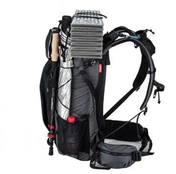 9 319 р. Рюкзак туристический Naturehike 60 л, черный  nh19bp095-b  с доставкой в г. Пермь. Увеличить фотографию 4