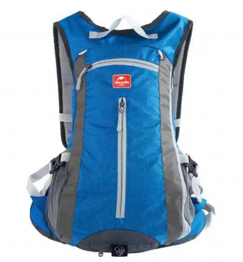 2 359 р. Рюкзак туристический велосипедный Naturehike, 15 л, голубой  nh15c001-b-sbl  с доставкой в г. Пермь. Увеличить фотографию 1